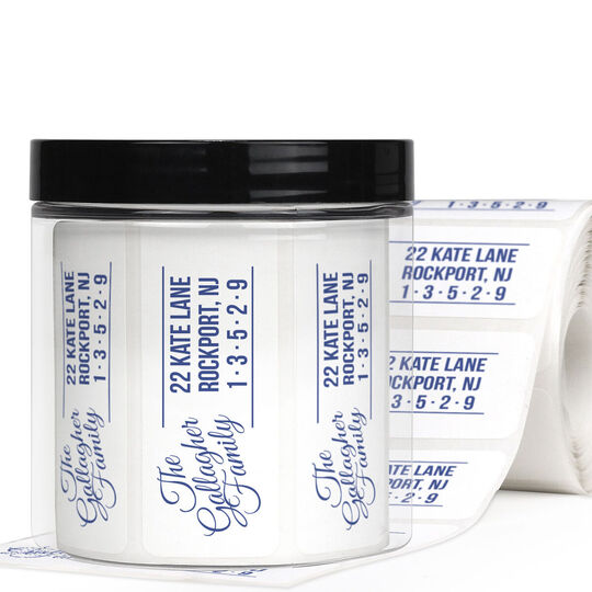 Gallagher Rectangle Address Labels